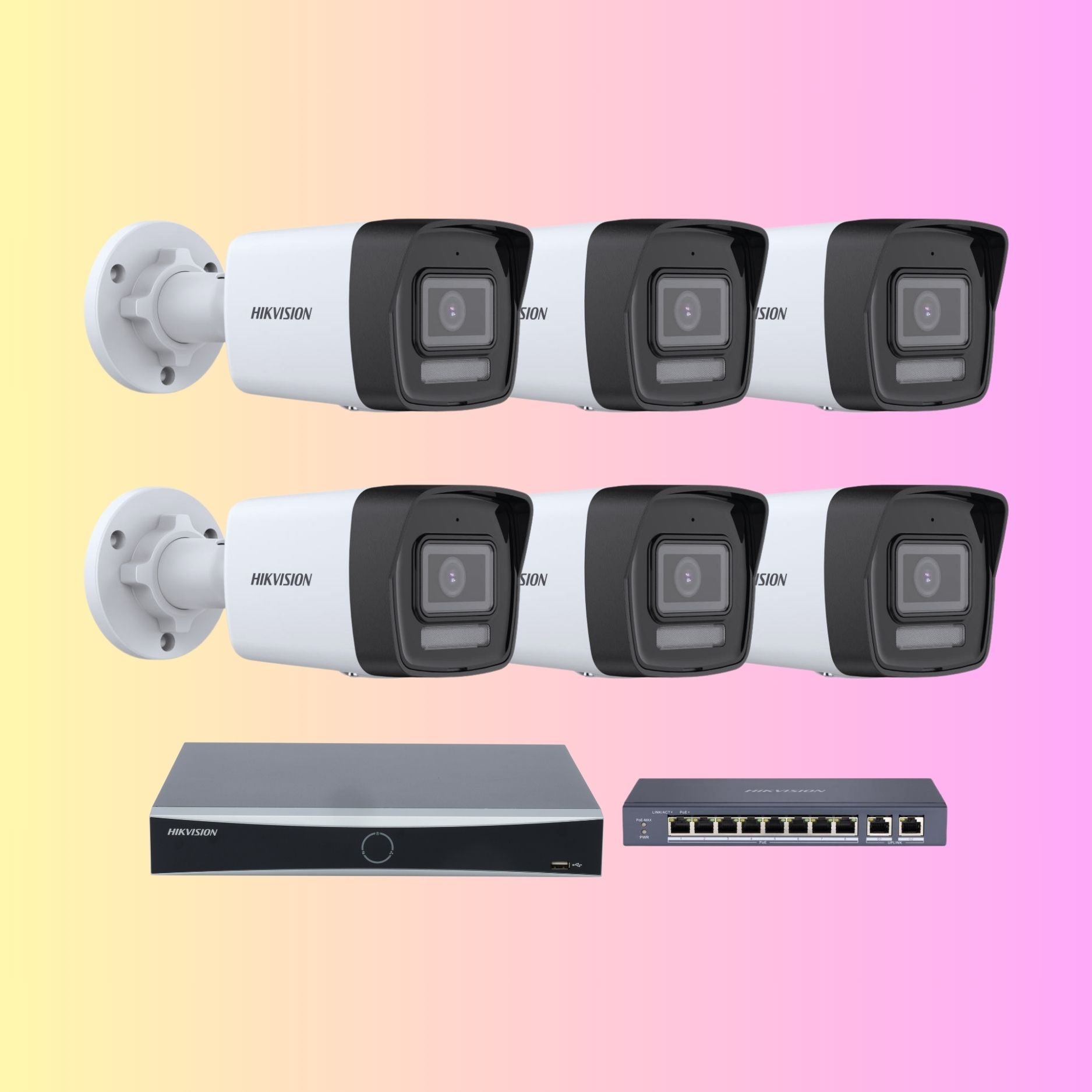 Hikvision Smart Hybrid Light IP Camera System