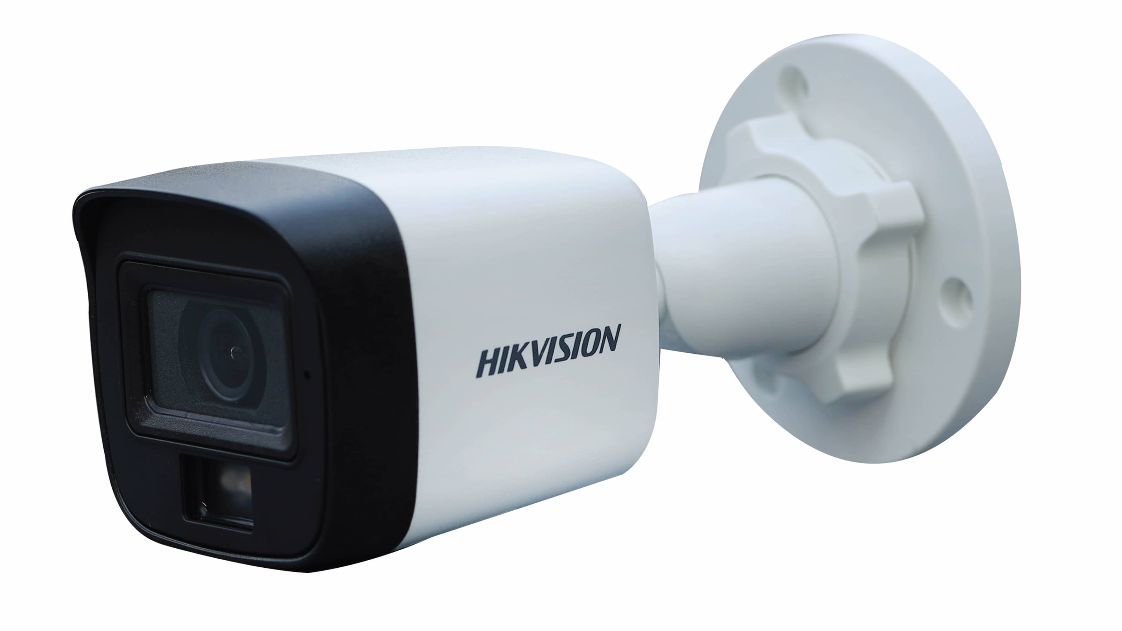 Hikvision 3K Smart Hybrid Light Audio Fixed Mini Bullet Camera - DS-2CE16K0T-LPFS, Smart Night Vision, Built-in Mic, IP67, 3.6mm Lens