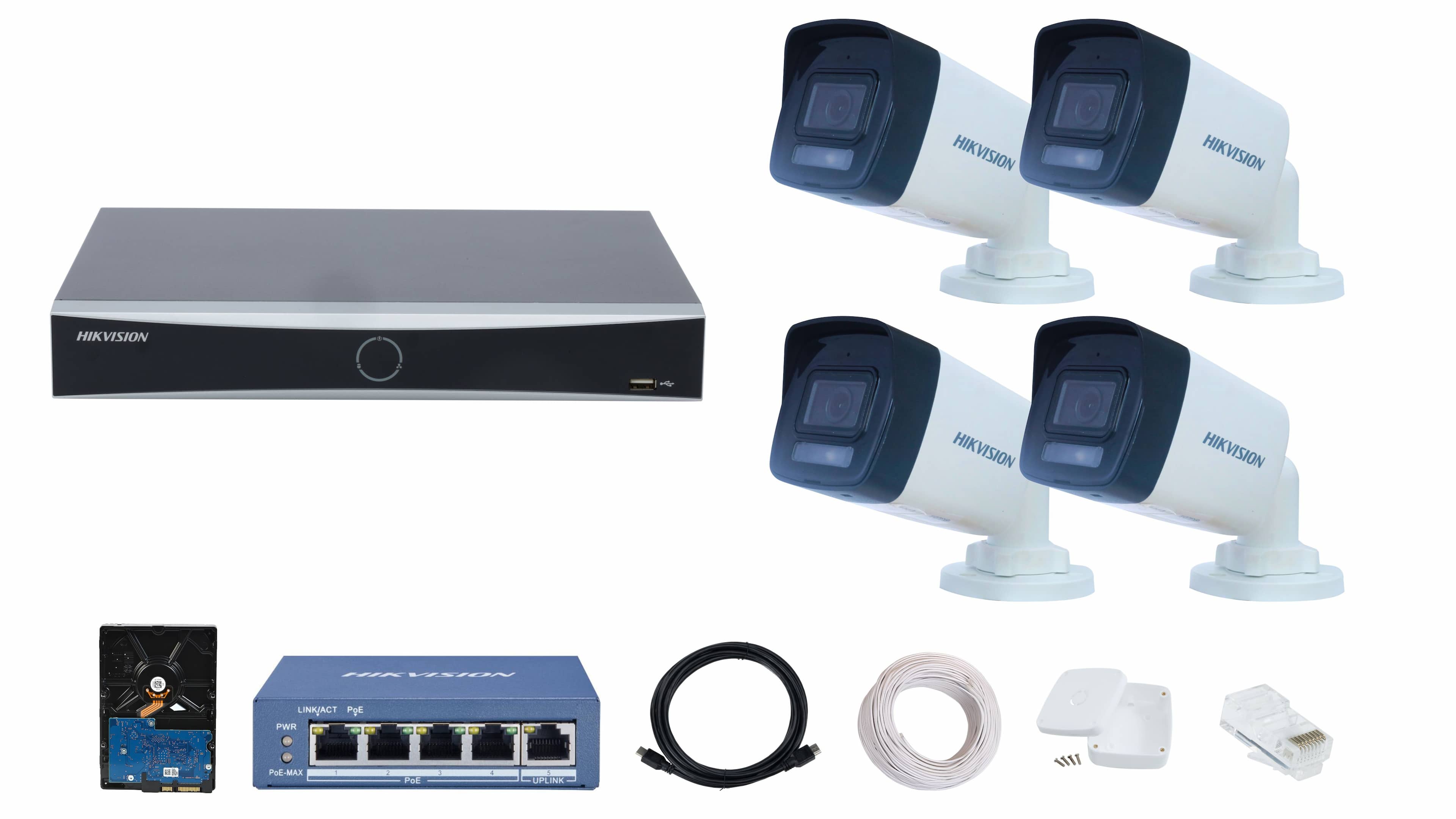 Cameras Hikvision 24 Port Nvr Hikvision DS-96128-i24/H 128 Channel