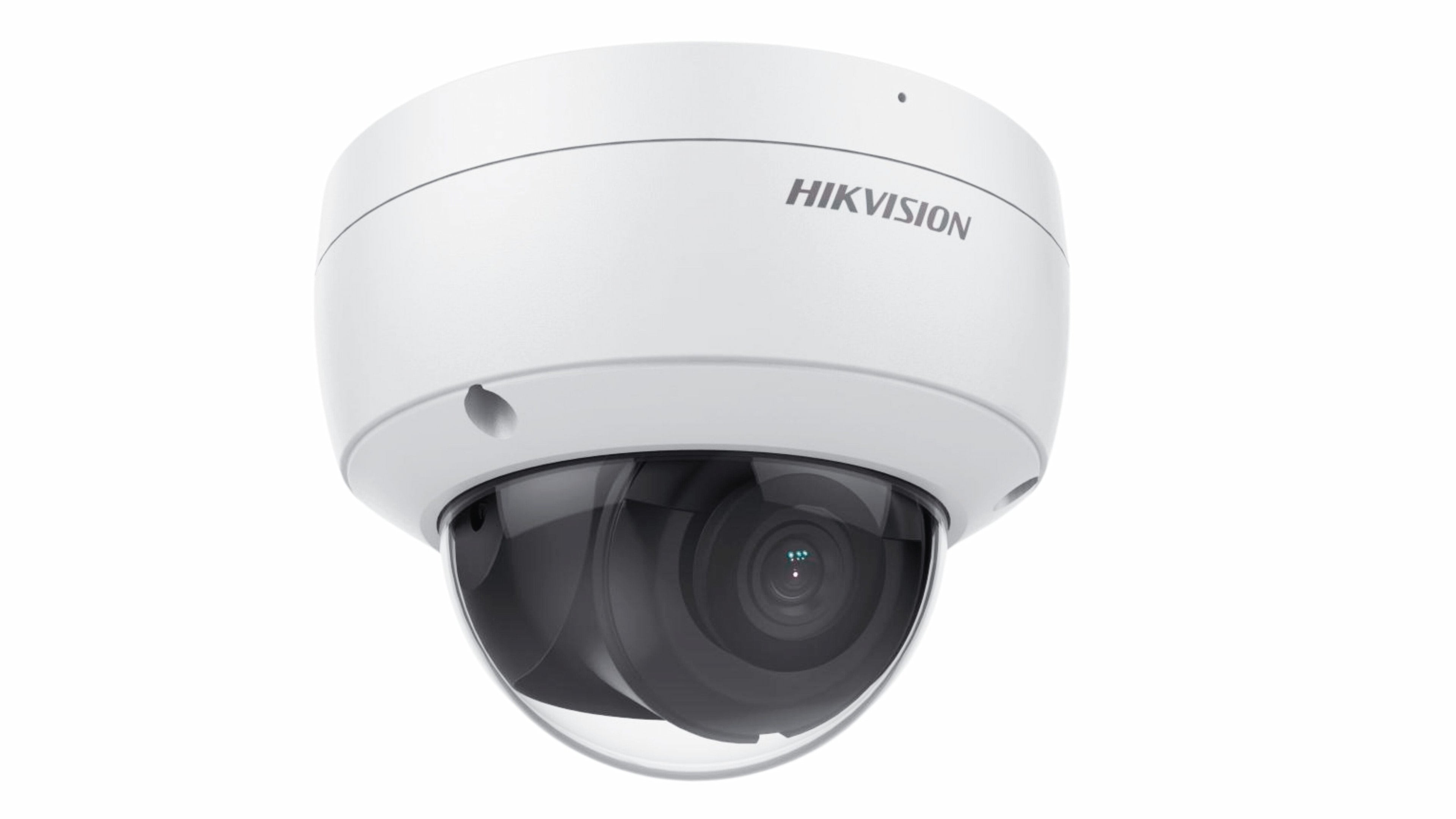 Hikvision 4MP AcuSense Built-in Mic Fixed Dome IP Camera - DS-2CD2143G2-IU, Infrared Night Vision, IP67, 4mm Lens