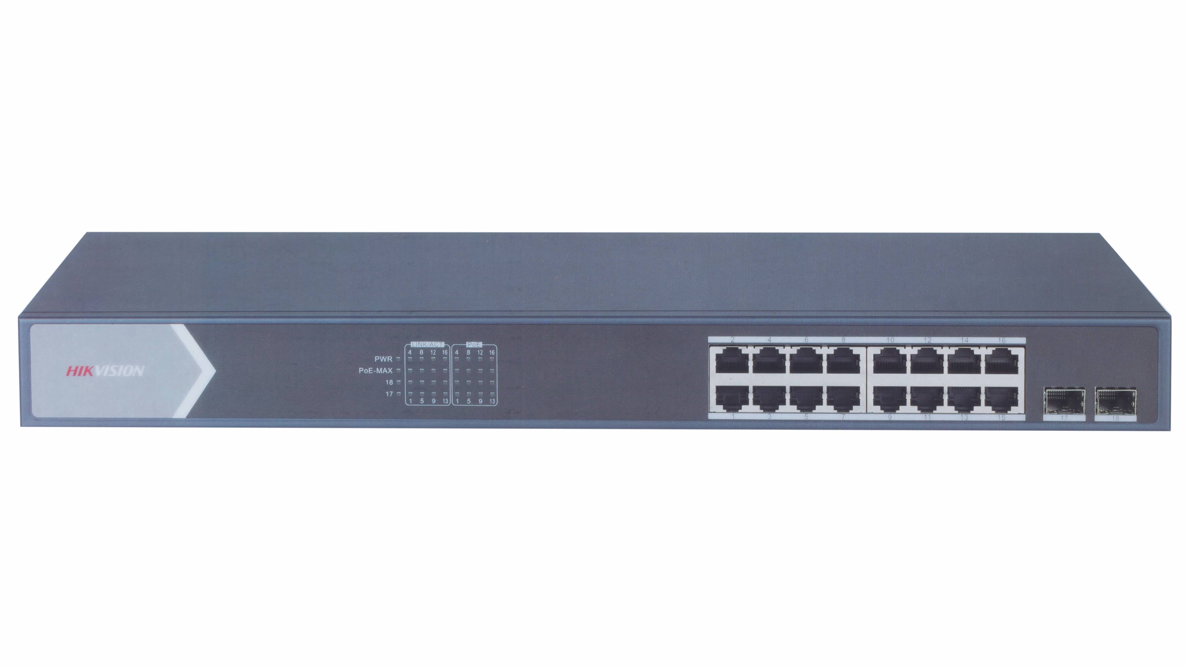 Hikvision-16-Port-Gigabit-Unmanaged-POE-Switch-DS-3E0518P-E_M-image_1