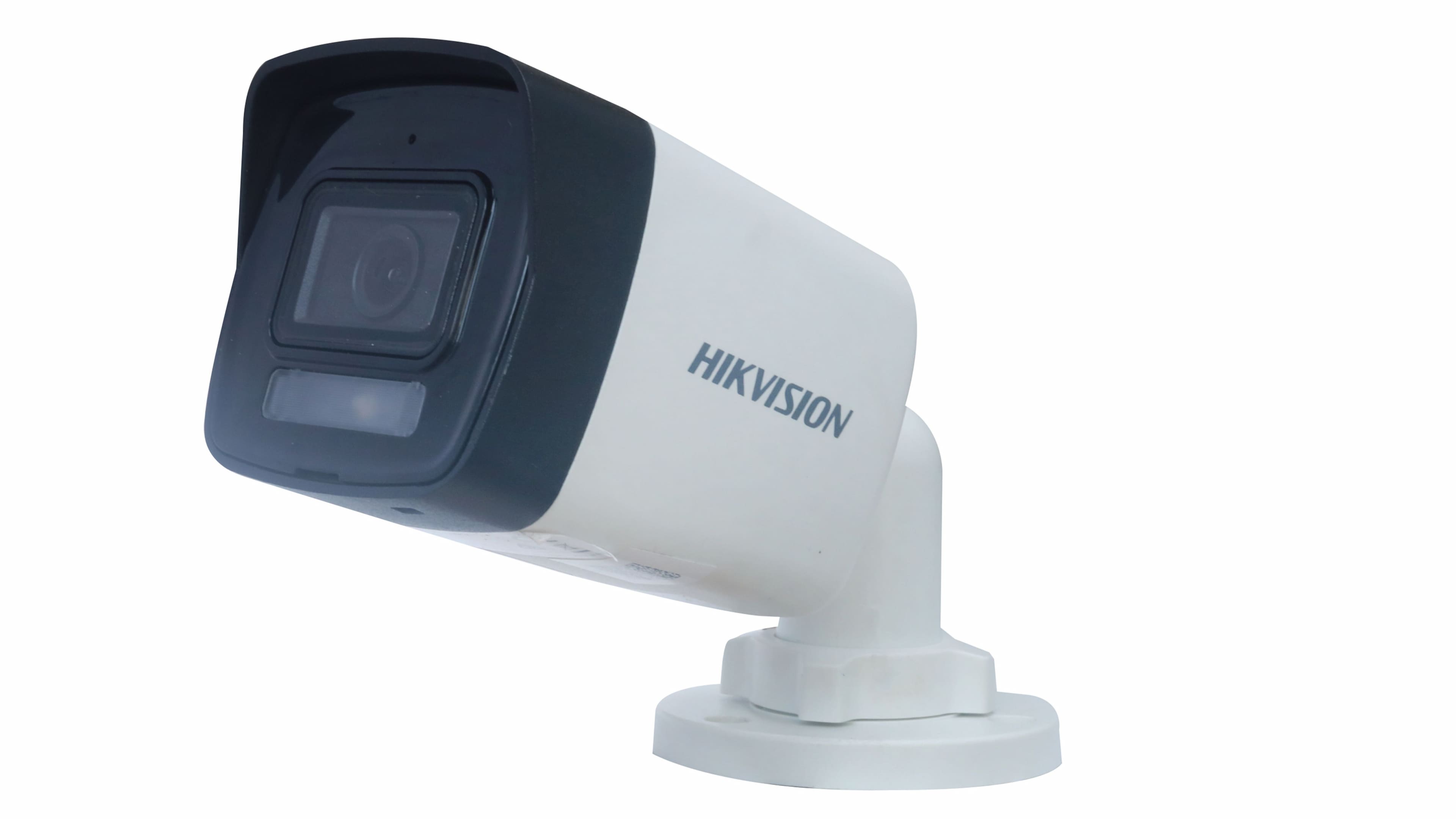 Hikvision 4MP Smart Hybrid Light Audio Fixed Bullet IP Camera - DS-2CD1043G2-LIU, Smart Night Vision, Built-in Mic, H.265+, IP67, 4mm Lens