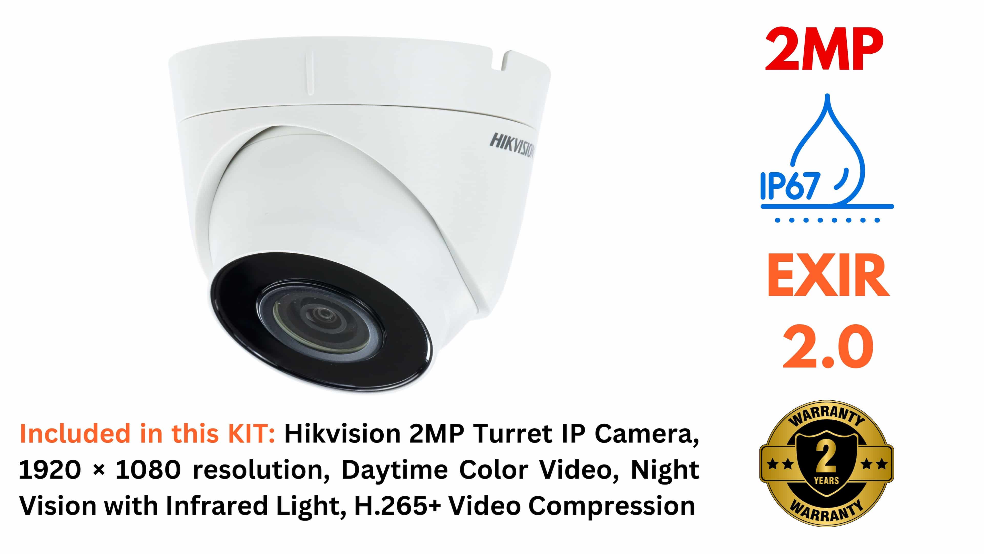 Ds 2cd1021g0 Hikvision 10 Megapixel Camera DS-2CD1021G0-ECO Cctv
