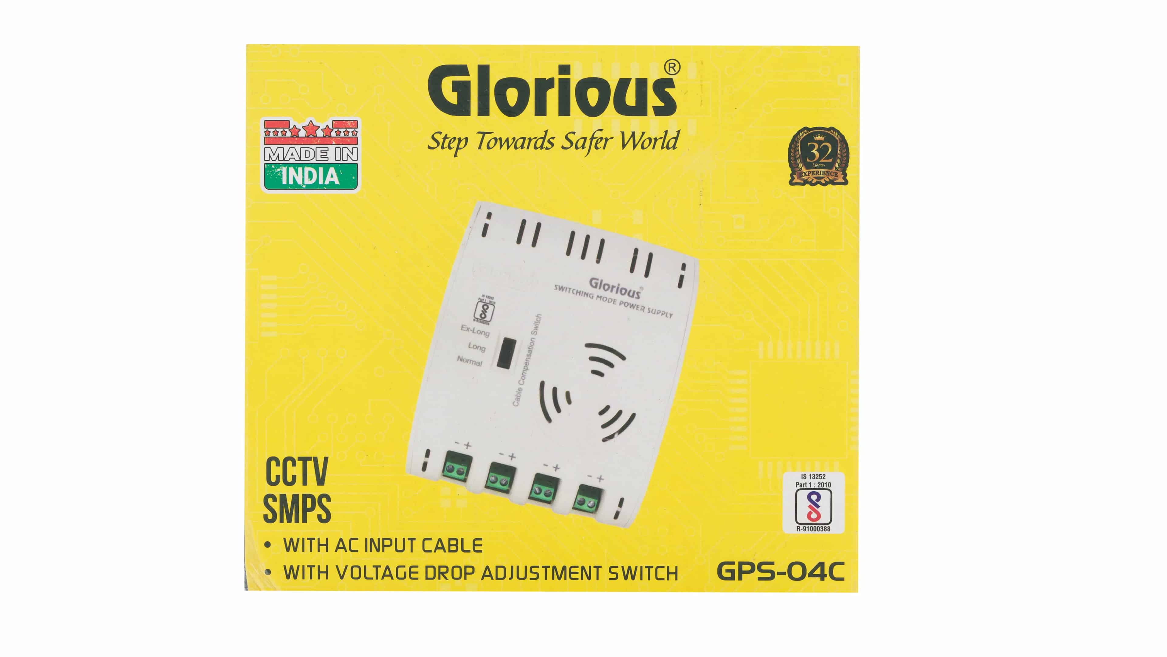 Glorious-SMPS-GPS-04C-for-4-ch-CCTV-Cameras-DC-12V-1A-Max-image_1