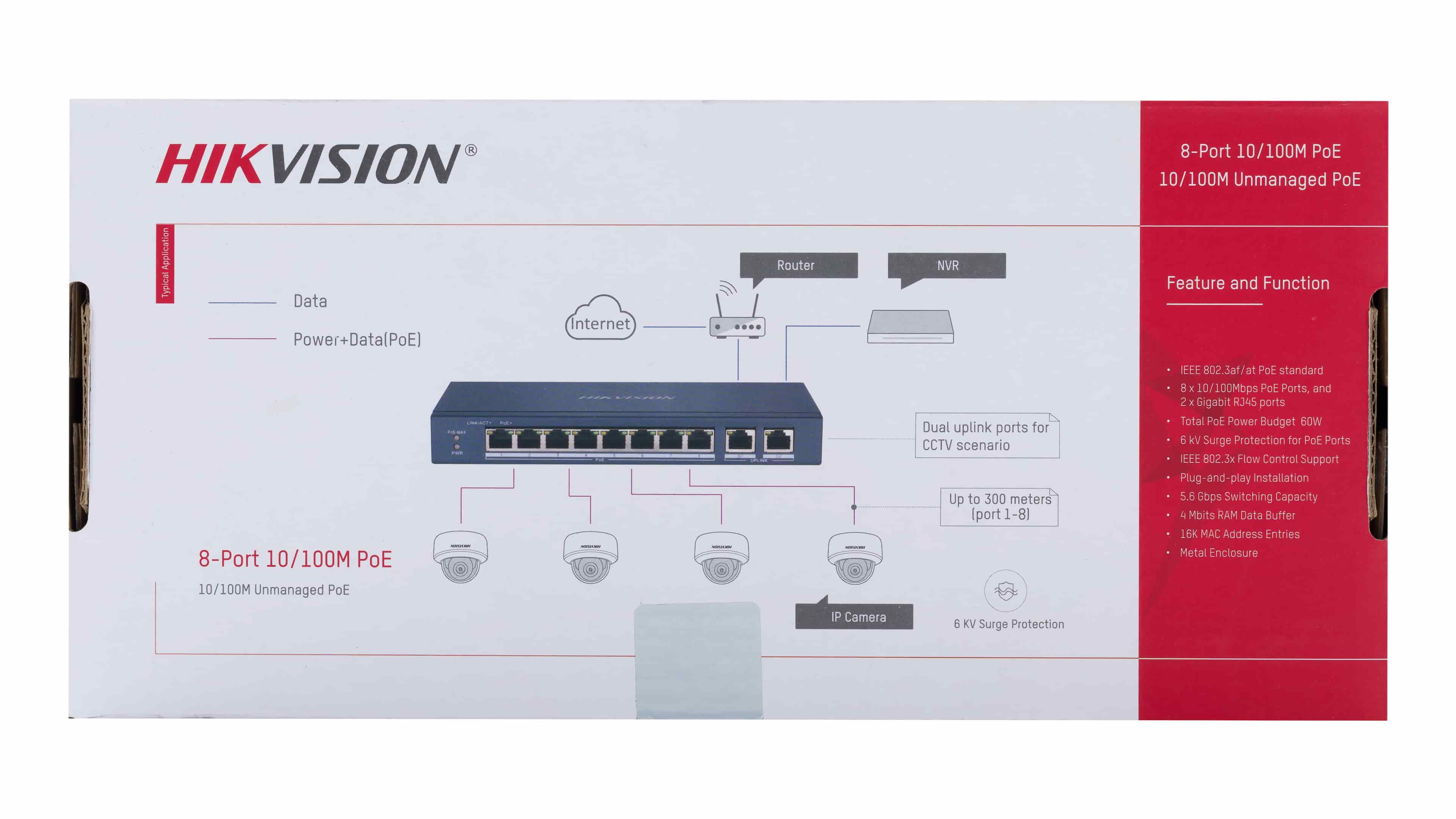 Hikvision-8Port-Fast-Ethernet-Unmanaged-POE-Switch-DS-3E0310P-E_M-image_3