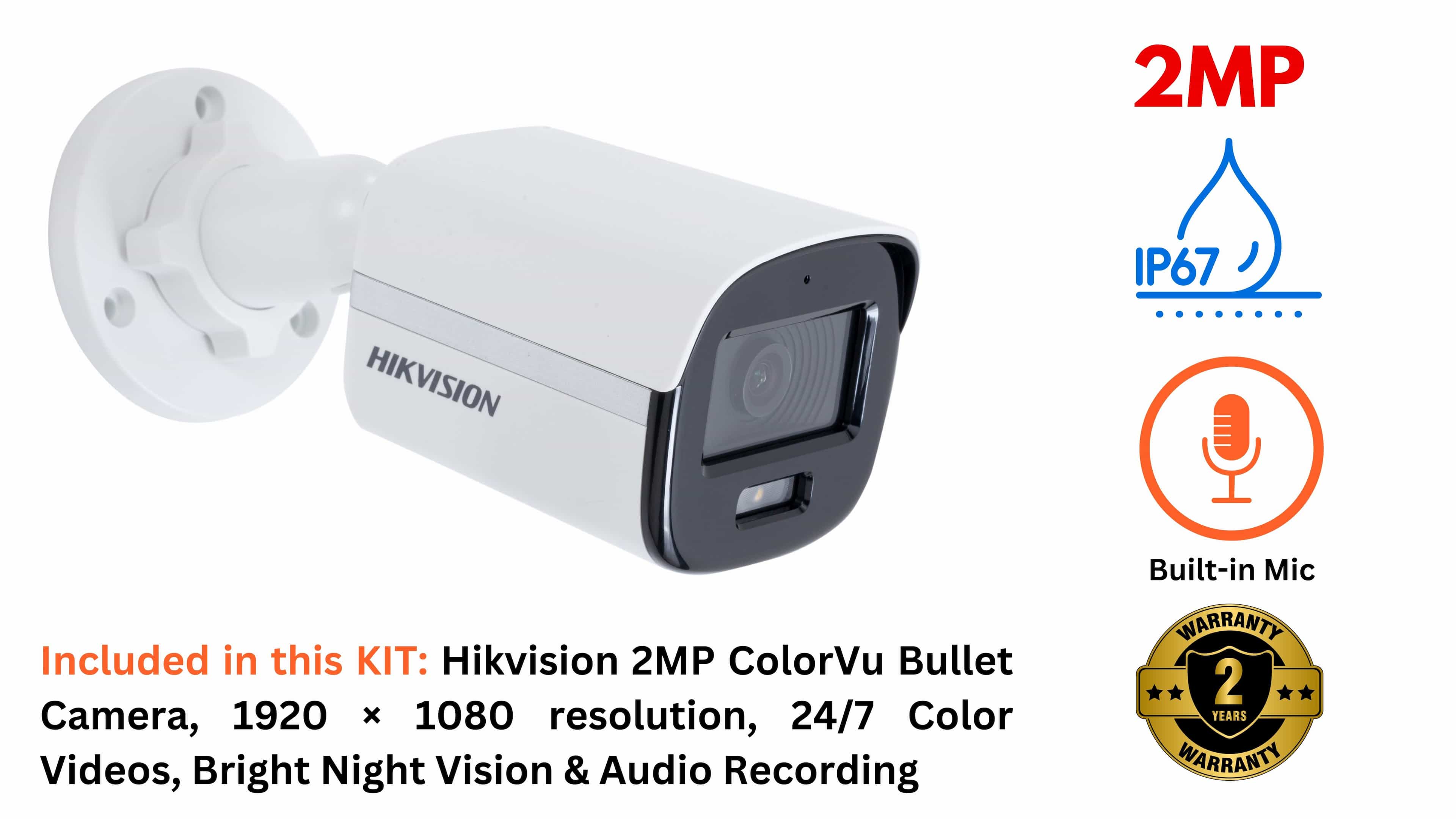 Hikvision_2MP_ColorVu_Audio_Fixed_Mini_Bullet_Camera_DS-2CE10DF0T-PFS