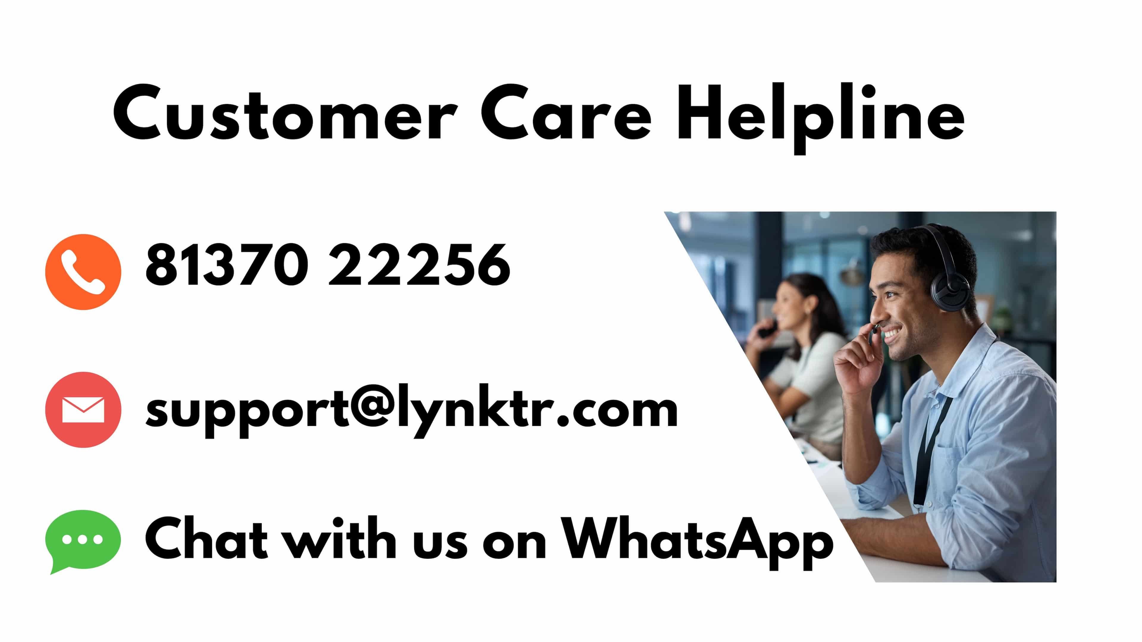 Lynktr-Customer-Service-Helpline-details